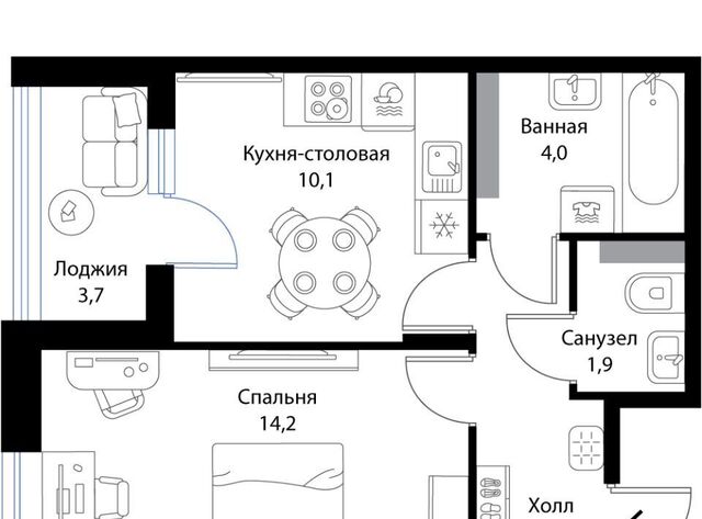 Низинское с/пос, Проспект Ветеранов, Экография жилой комплекс фото