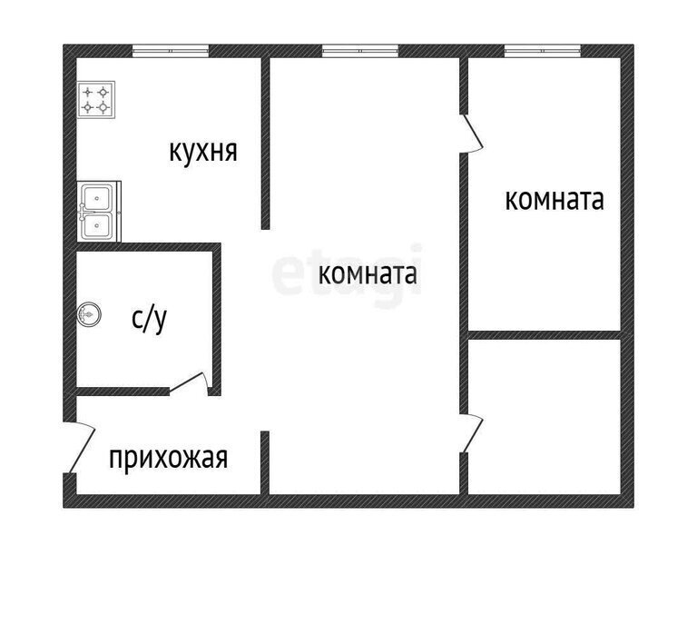 квартира г Иркутск ул Воронежская 25а фото 19