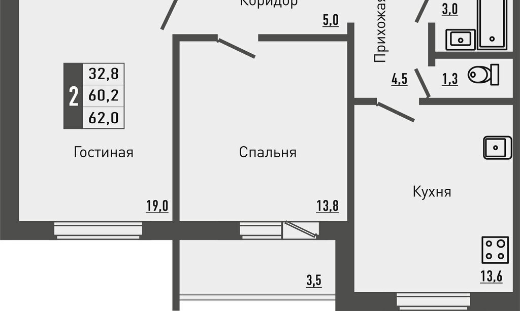 квартира р-н Орловский д Жилина ул Садовая 2к/2 фото 1