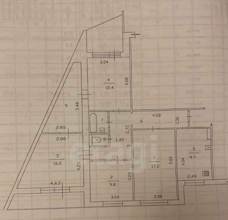 квартира г Казань р-н Ново-Савиновский Козья слобода ул Чистопольская 19 фото 2