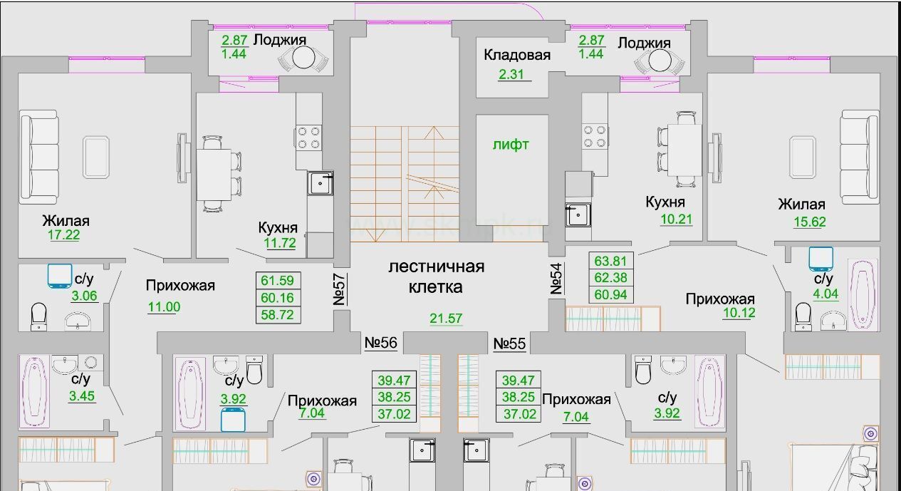 квартира р-н Зеленоградский г Зеленоградск фото 2