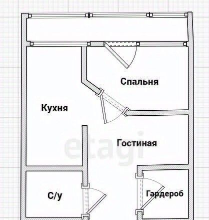 квартира г Владивосток р-н Советский ул Мусоргского 74к/1 фото 25