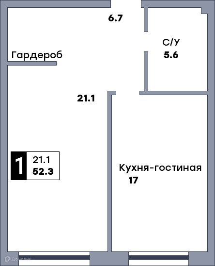 квартира г Самара р-н Ленинский Самара городской округ, Жилой комплекс Кватро фото 1