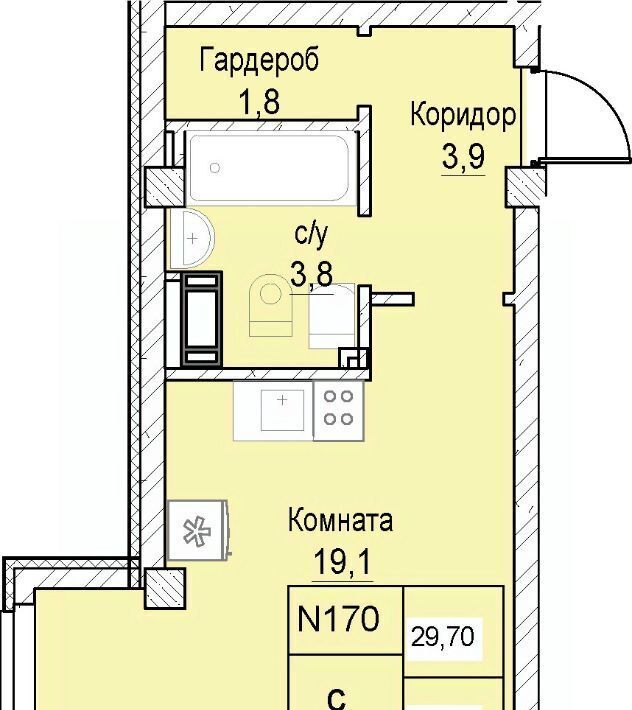 квартира г Нижний Новгород р-н Ленинский ул Июльских Дней фото 1