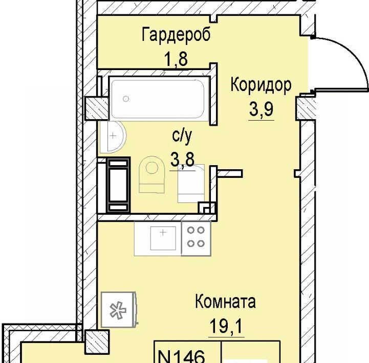 квартира г Нижний Новгород р-н Ленинский ул Июльских Дней фото 1
