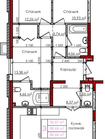 р-н Прикубанский Краснодар городской округ, Генерала Брусилова, лит 1. 3 фото