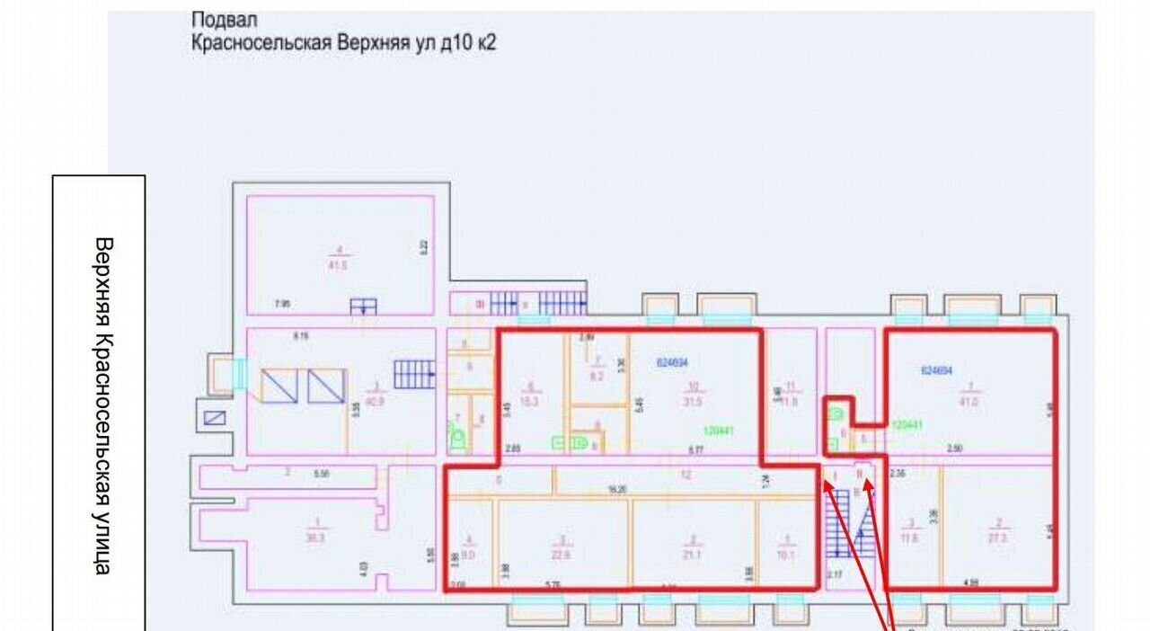 свободного назначения г Москва метро Красносельская ул Верхняя Красносельская 10к/2 муниципальный округ Красносельский фото 3