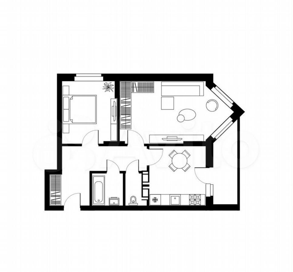 квартира г Самара р-н Кировский ш Московское 53 километр, 18-й фото 7