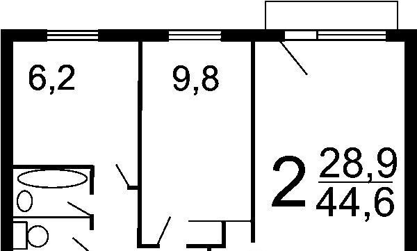 квартира г Омск р-н Советский ул Нефтезаводская 32а фото 2