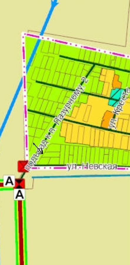 земля г Краснодар п Лазурный р-н Прикубанский ул Магистральная 4 Прикубанский район фото 3