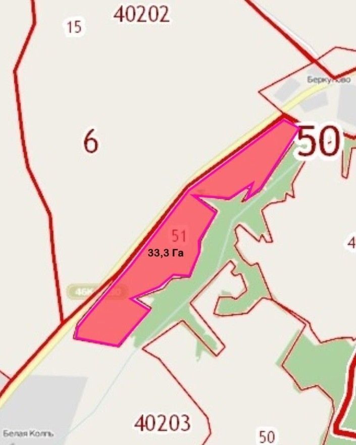 земля городской округ Шаховская д Беркуново 110 км, Лотошино, Новорижское шоссе фото 2