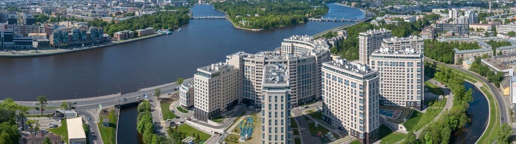 квартира г Санкт-Петербург Черная Речка наб Ушаковская 1к/3 ЖК Riverside округ Ланское фото 1