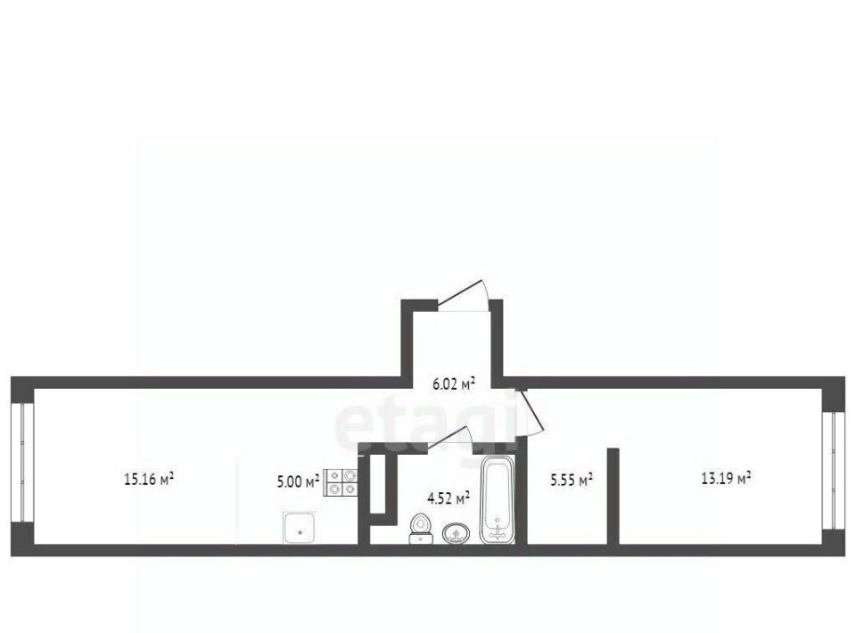 квартира г Тюмень р-н Калининский ул Новоселов 105 фото 3