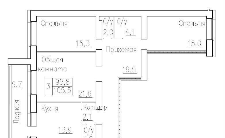 квартира р-н Новосибирский рп Краснообск мкр 3 20 городское поселение Краснообск фото 1