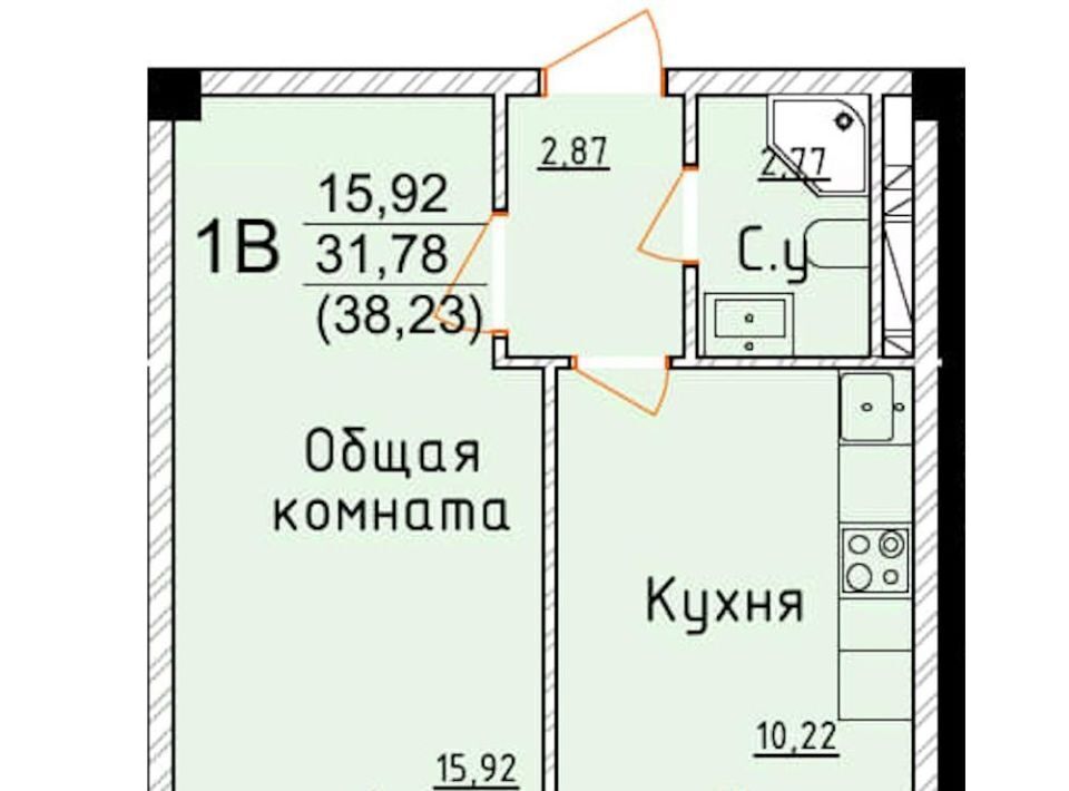 квартира г Дербент ул Графа Воронцова 78ск ЖК «Аль-Бейт Парк» А-2 фото 1