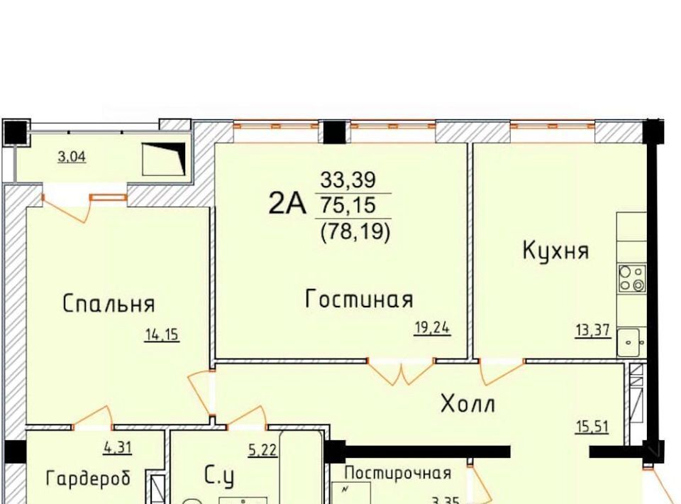 квартира г Дербент ул Графа Воронцова 78ск А-2 фото 1