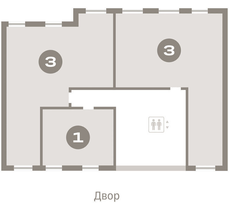 квартира г Тюмень ул Мысовская 26к/2 Центральный административный округ фото 3