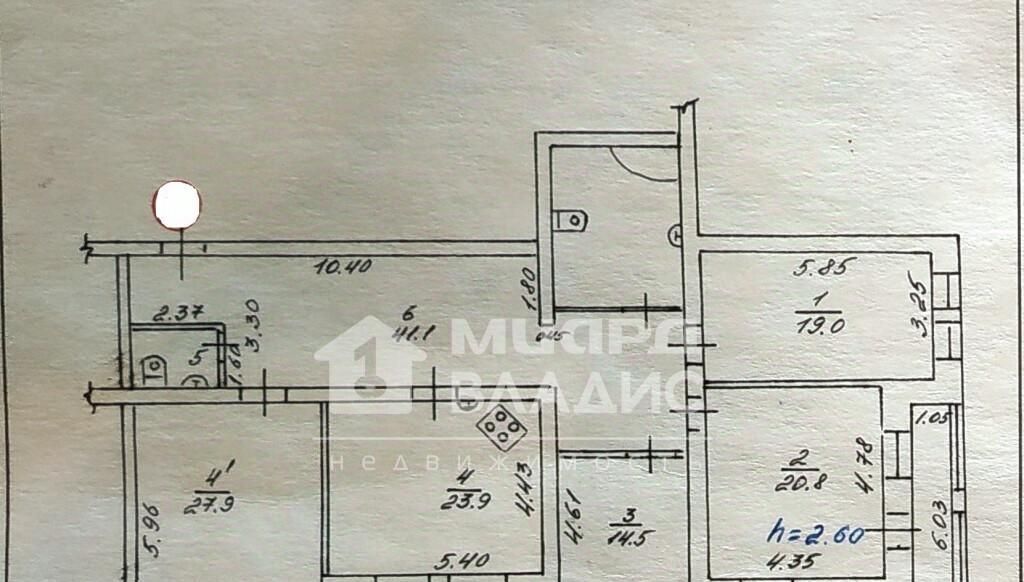 квартира г Омск р-н Центральный ул Чкалова 31 Центральный АО фото 2