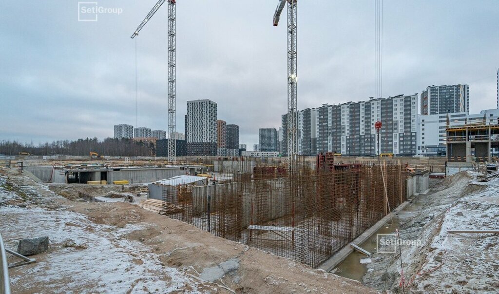 квартира г Санкт-Петербург метро Проспект Просвещения р-н Приморский ЖК «Бионика Заповедная» муниципальный округ Коломяги фото 17