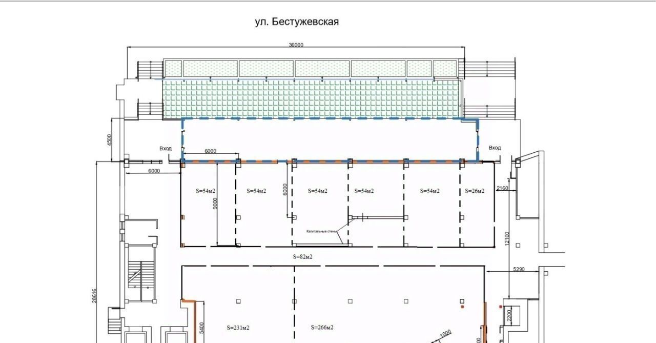 торговое помещение г Санкт-Петербург метро Лесная р-н Пискарёвка ул Бестужевская 10 фото 4