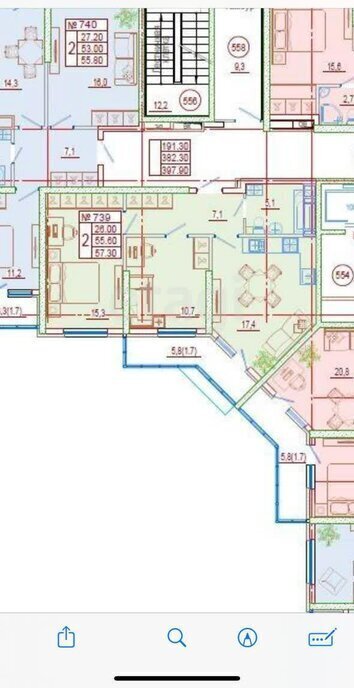 квартира г Новороссийск р-н Центральный ул Куникова 47г фото 1