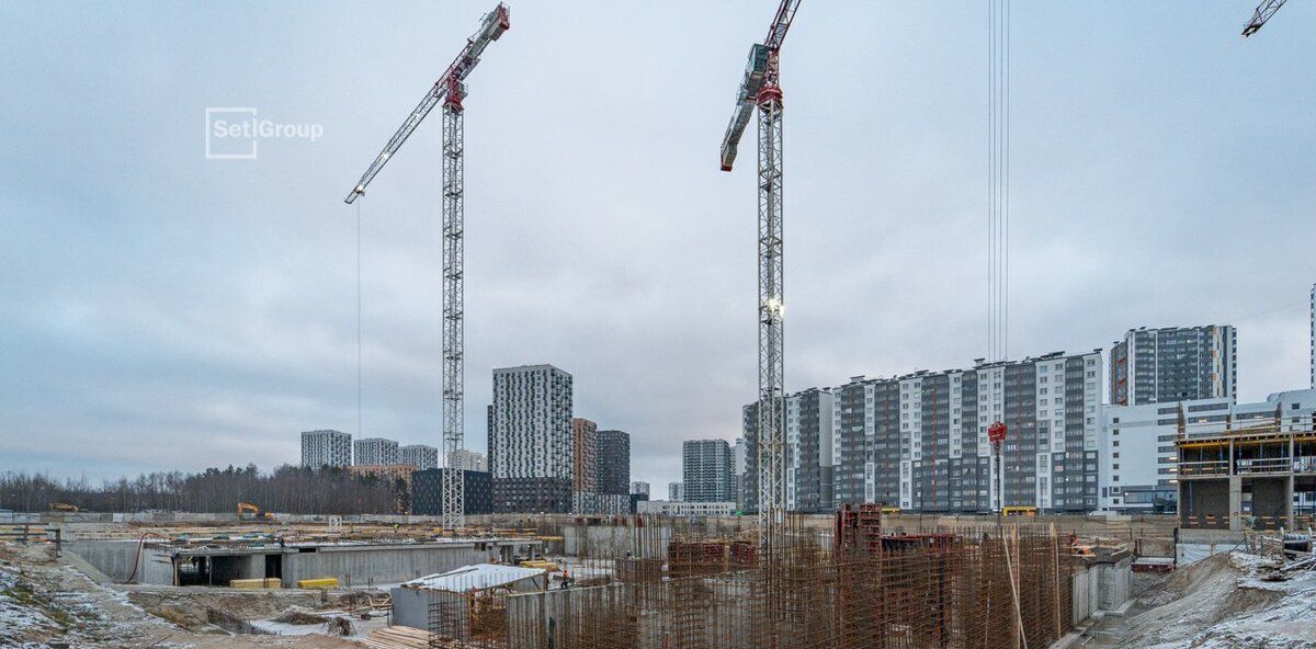 квартира г Санкт-Петербург метро Проспект Просвещения ЖК «Бионика Заповедная» округ Коломяги фото 11