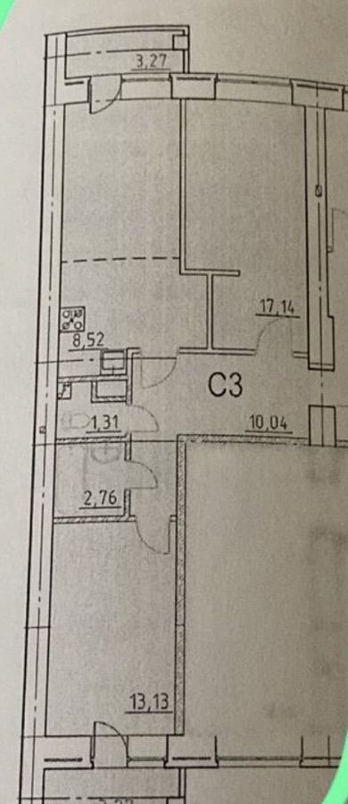 квартира г Тверь р-н Заволжский ул Красина 46к/1 дом на Красина 46 фото 16