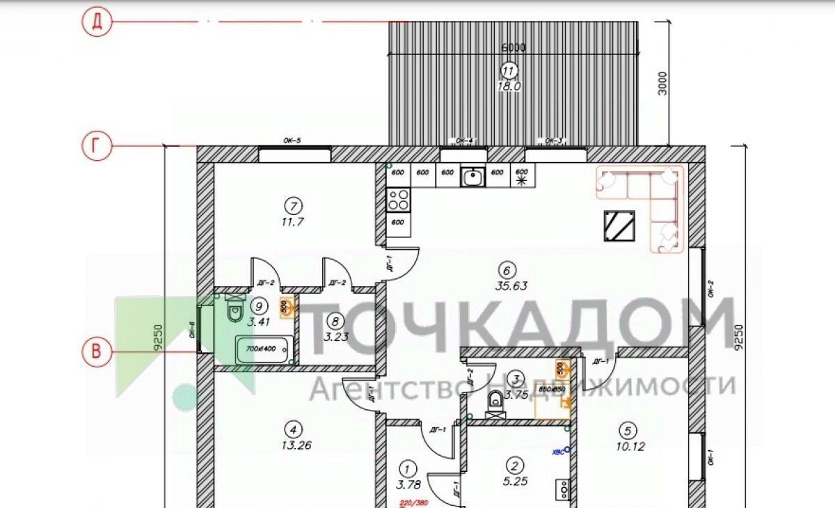 дом р-н Всеволожский д Хязельки ул Запрудная 26 Колтушское городское поселение, Улица Дыбенко фото 18