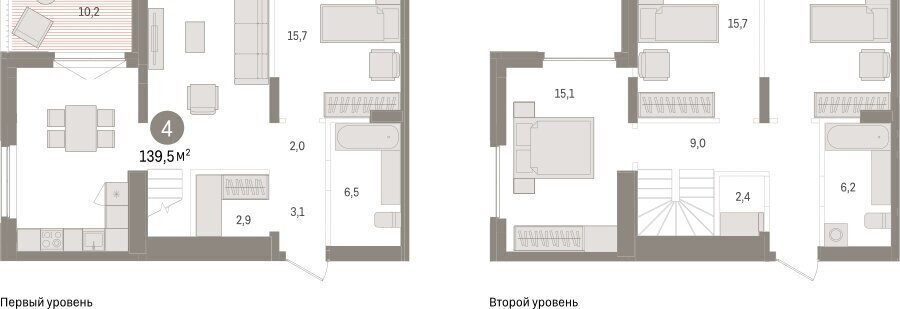 квартира г Новосибирск р-н Заельцовский Заельцовская Аэропорт ЖК Авиатор фото 2