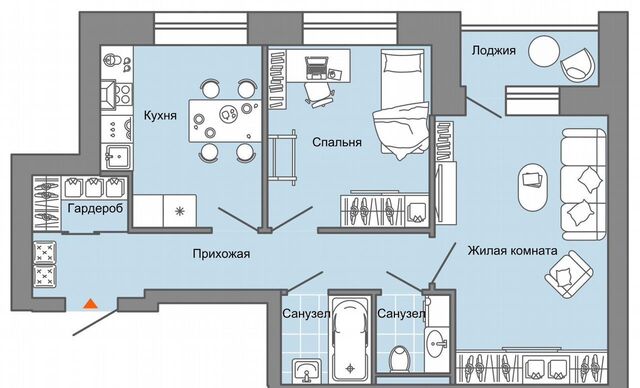 р-н Ленинский ул Дмитрия Козулева 2 корп. 4 фото