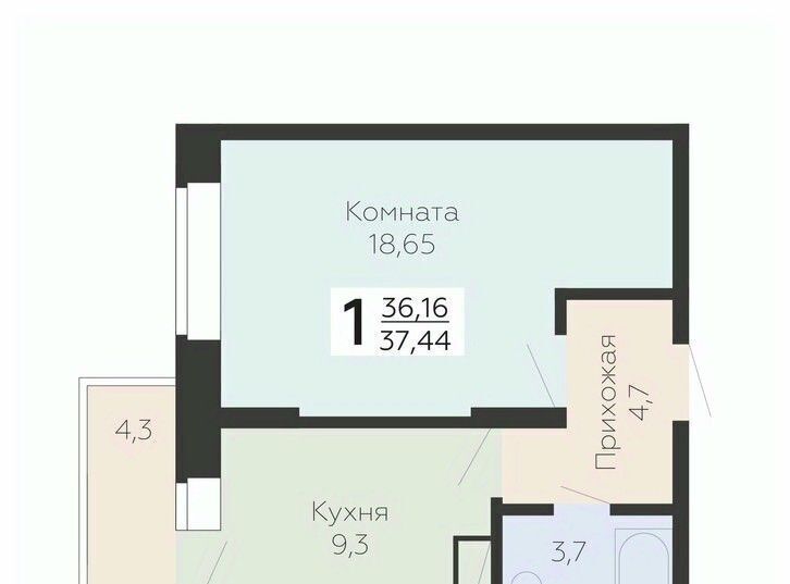 квартира г Подольск микрорайон Красная Горка ул Садовая 3к/1 ЖК «Онегин» Силикатная фото 1