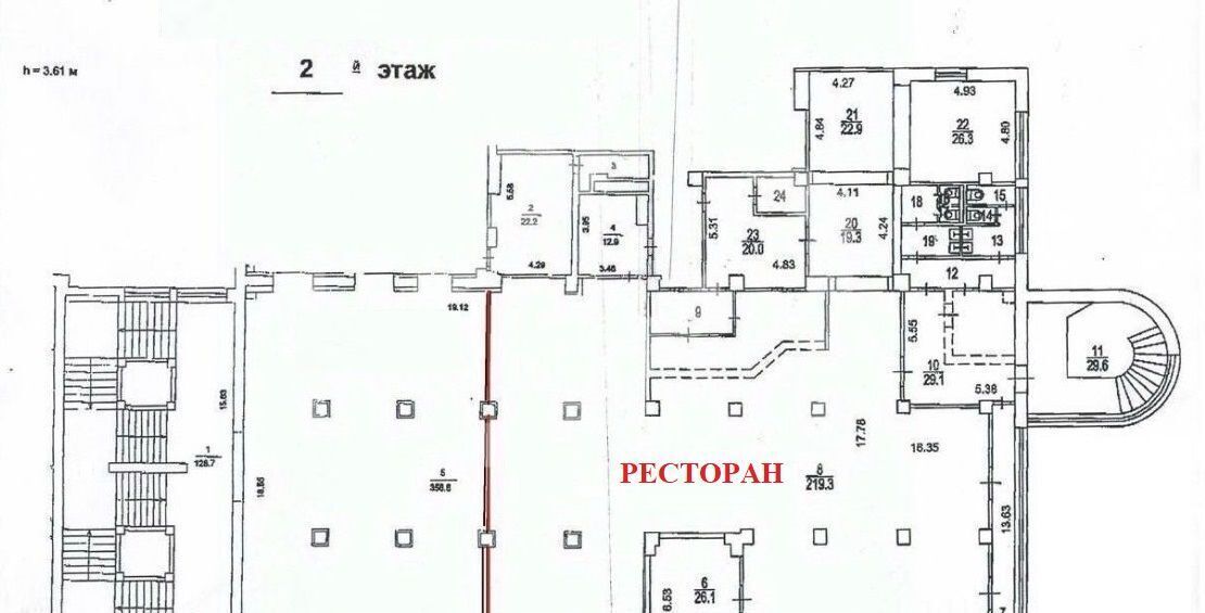 свободного назначения г Москва метро Кутузовская пр-кт Кутузовский 36а муниципальный округ Дорогомилово фото 19