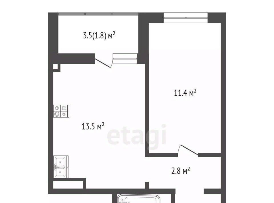 квартира г Ялта ш Южнобережное 2б фото 3