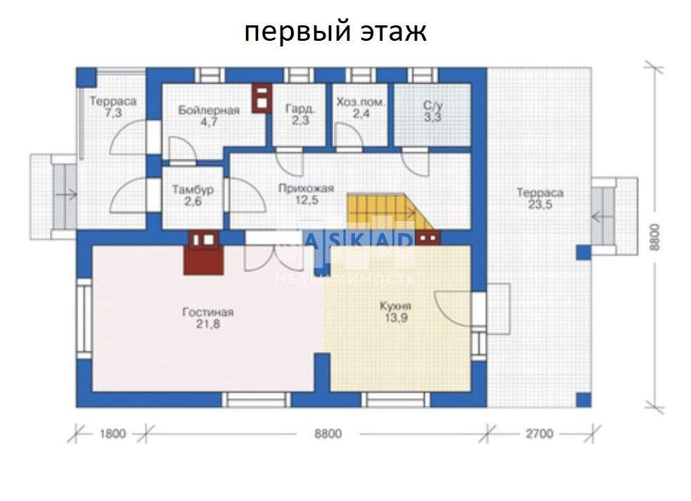 дом городской округ Солнечногорск д Владычино ул Клязьминская 47 Ленинградское шоссе фото 2