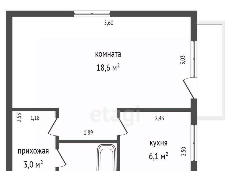 квартира г Екатеринбург р-н Чкаловский Ботаническая ул Щербакова 7 фото 20