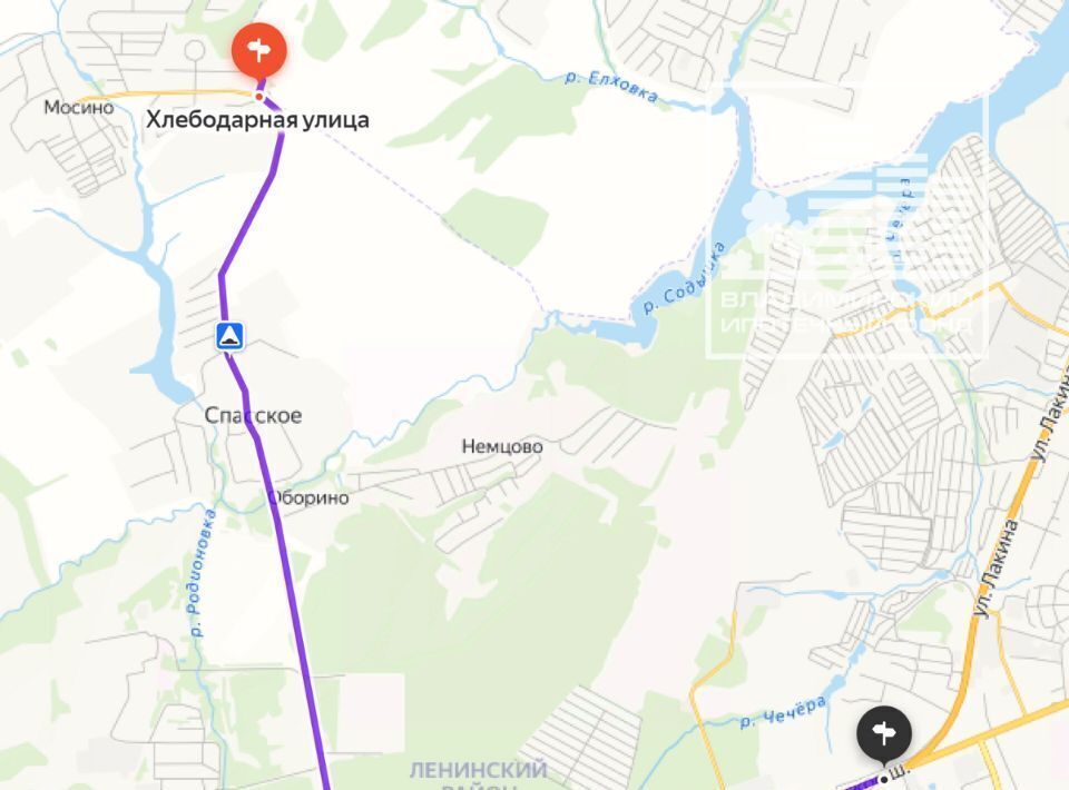 дом г Владимир с Мосино ул Хлебодарная 18 р-н Ленинский фото 4