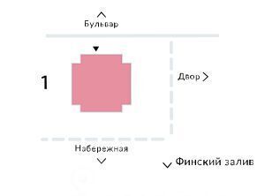 квартира г Санкт-Петербург метро Приморская наб Морская жилой комплекс фото 2