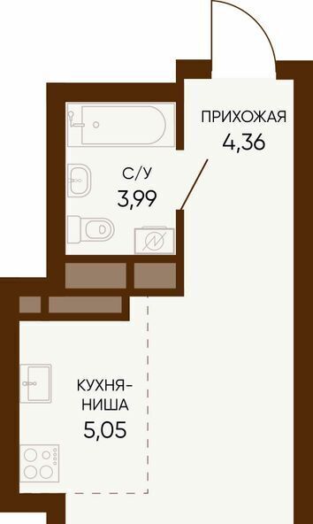 квартира г Екатеринбург р-н Чкаловский Ботаническая Вторчермет ул Ляпустина ЖК «Тишина 2» жилрайон фото 1