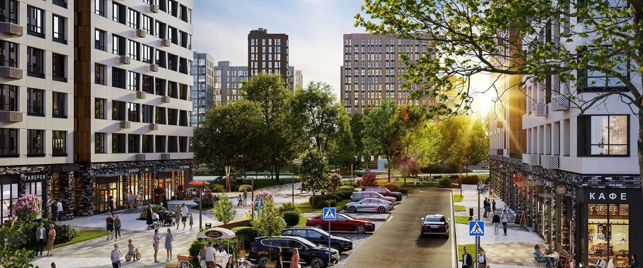 квартира г Москва п Сосенское ЖК Скандинавия 2/6 метро Бунинская аллея 18. фото 9