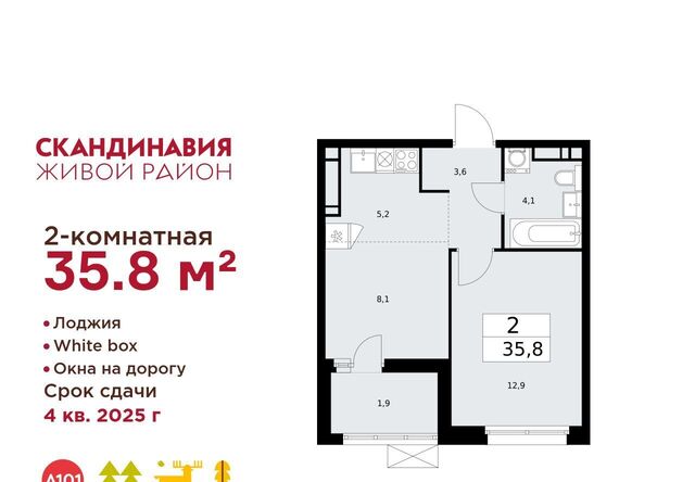 ЖК Скандинавия 25/2 метро Бунинская аллея фото