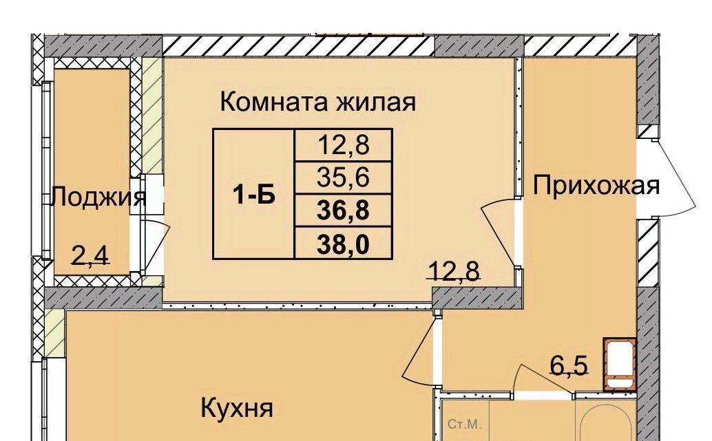 квартира г Нижний Новгород Горьковская ул 1-я Оранжерейная фото 1