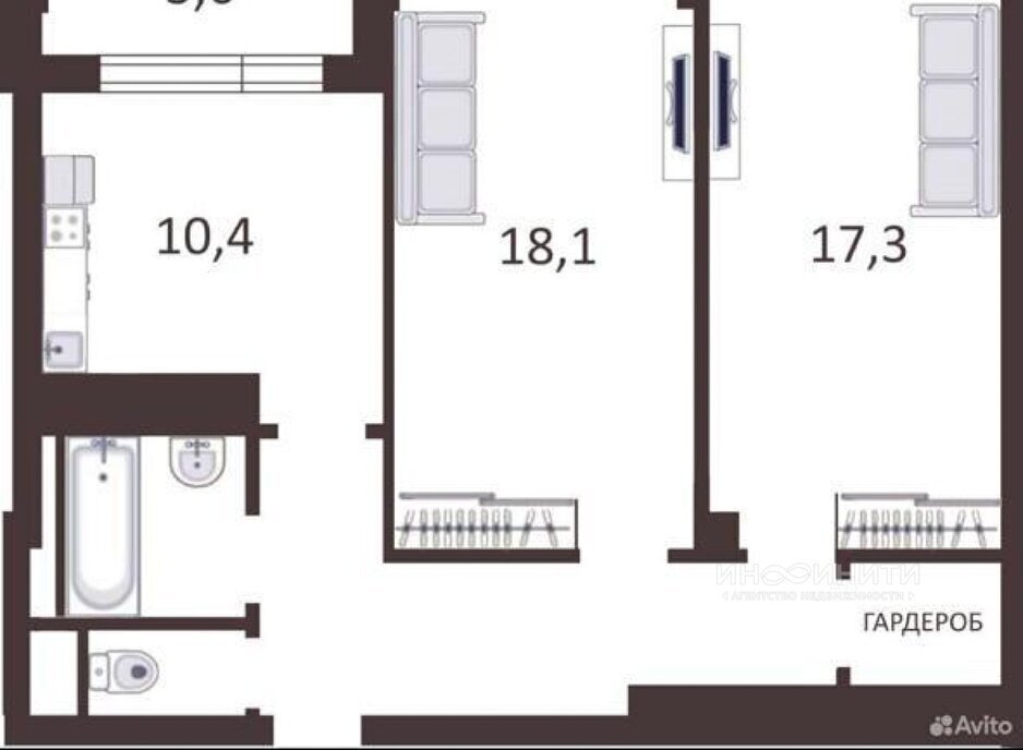 квартира г Москва метро ЗИЛ ул Автозаводская 23бк/2 фото 10