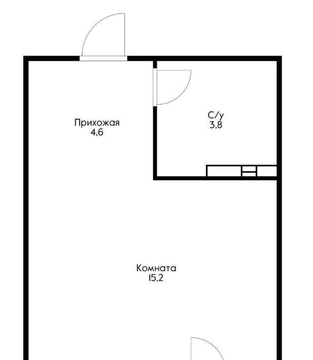 квартира г Краснодар р-н Прикубанский ЖК «Краснодар» ул. Даниила Смоляна, 80 фото 9