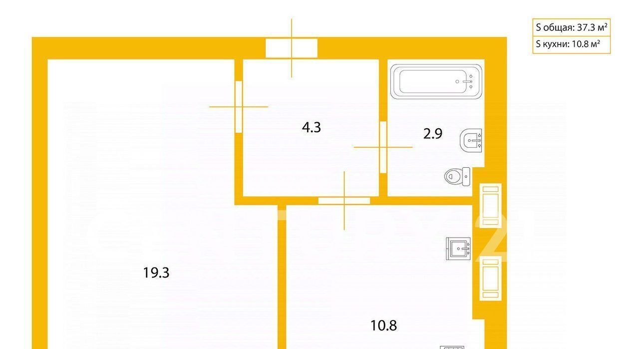 квартира г Санкт-Петербург п Шушары ш Московское 256к/3 Шушары фото 2