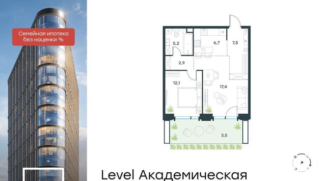 ул Профсоюзная 2/22 муниципальный округ Академический фото