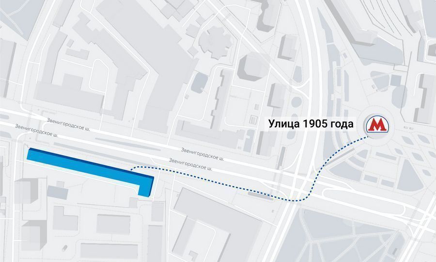 свободного назначения г Москва метро Улица 1905 года ш Звенигородское 3ас/1 муниципальный округ Пресненский фото 6