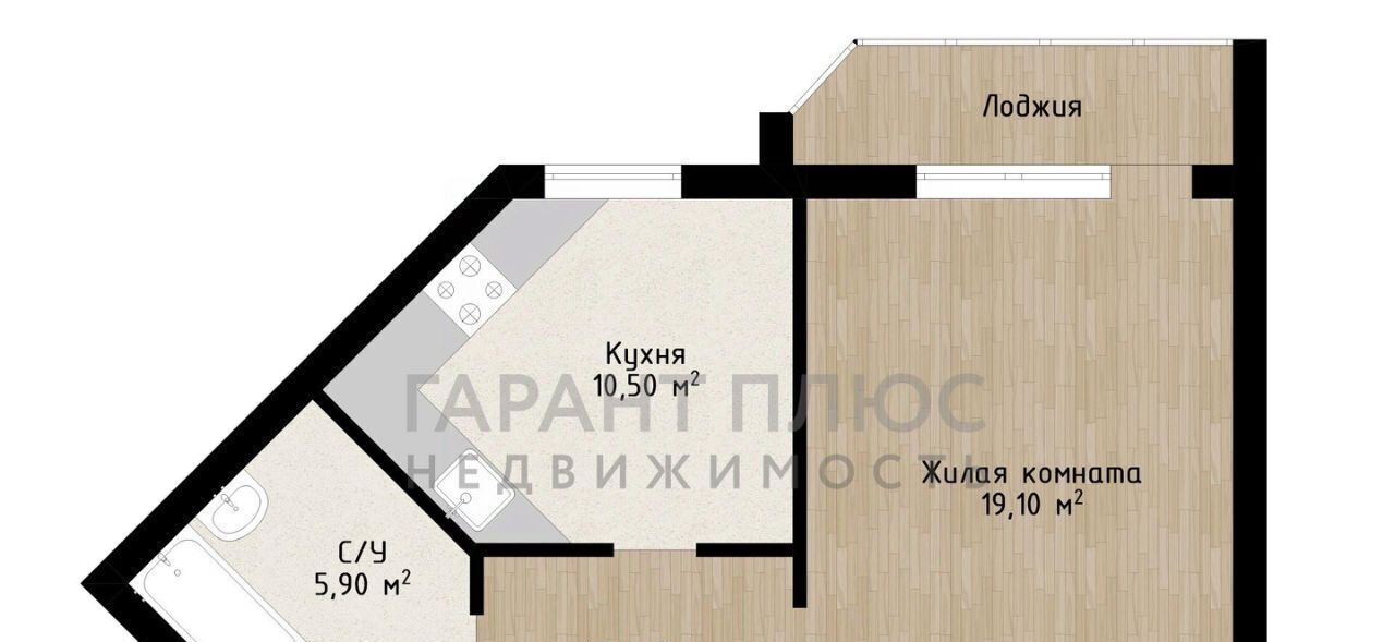 квартира г Липецк р-н Советский ул Белянского А.Д. 8 фото 9