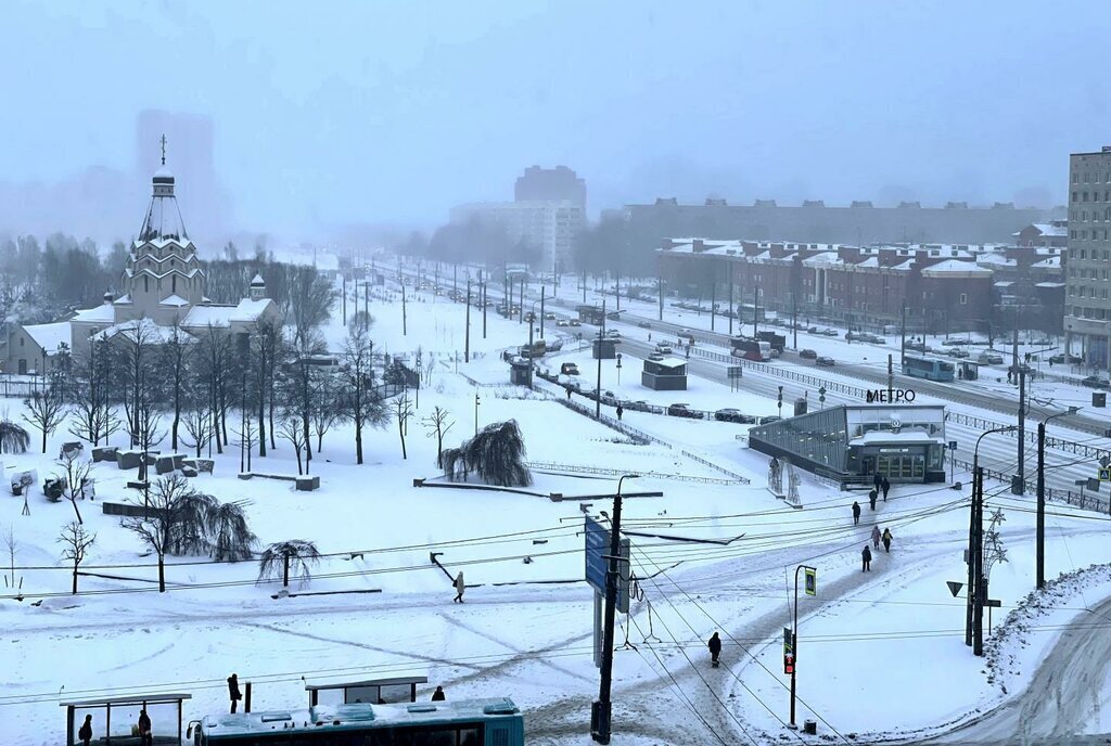 квартира г Санкт-Петербург метро Проспект Славы ул Бухарестская 96 округ № 72 фото 2