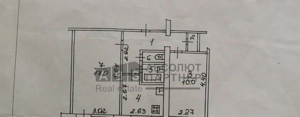 квартира г Великий Новгород пр-кт Мира 34к/2 фото 2