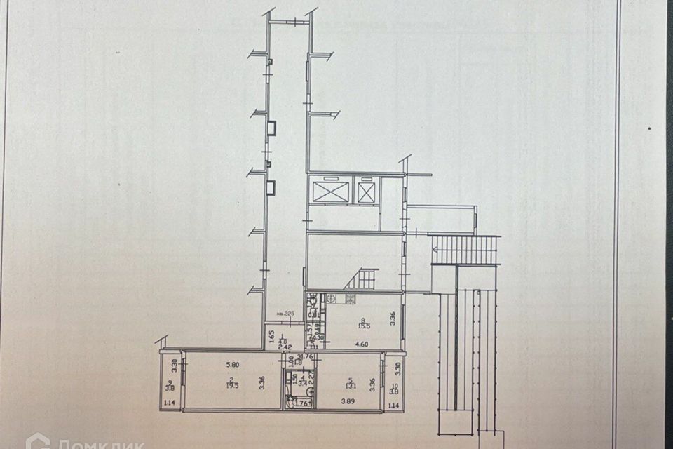 квартира г Краснодар р-н Прикубанский микрорайон «Восточно-Кругликовский» муниципальное образование Краснодар, Героя Аверкиева, 13 фото 3